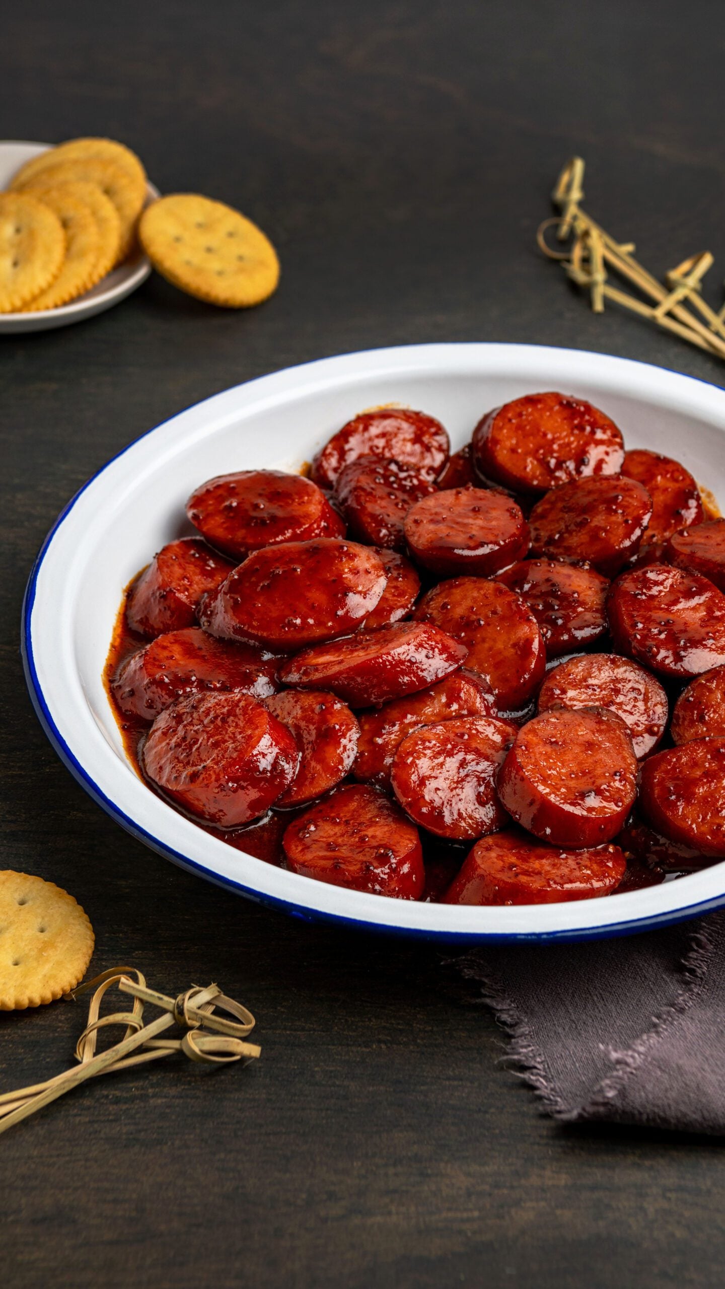 Glazed Kielbasa Bites