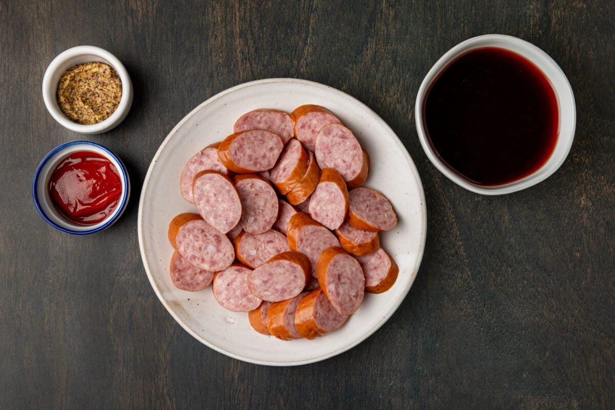 glazed kielbasa bites ingredients