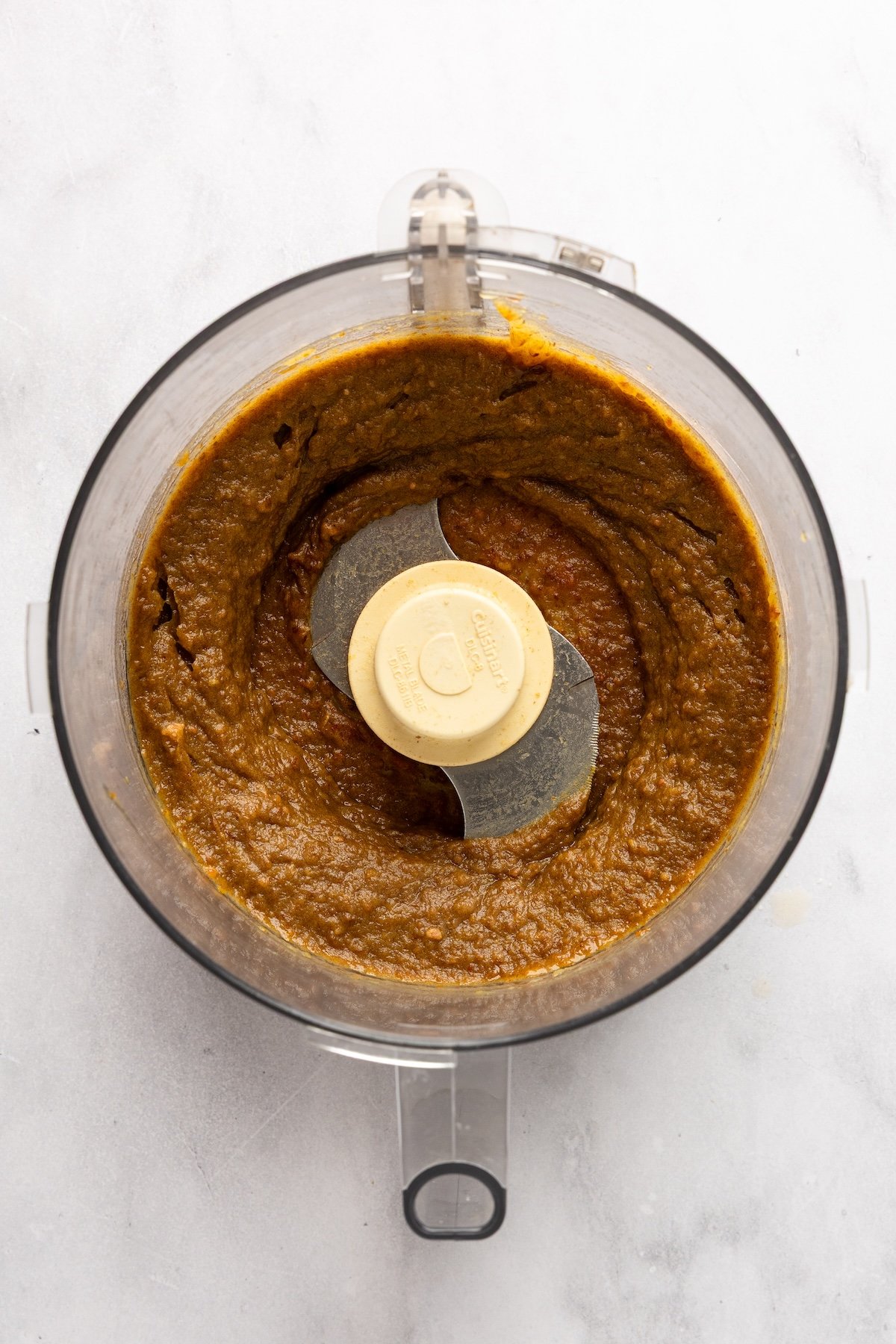 dates, cooking liquid and baking soda pureed and smooth