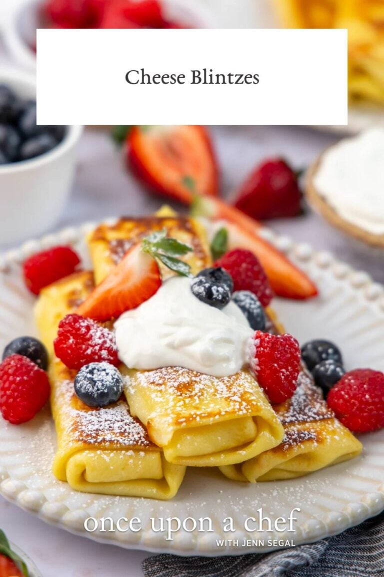 Cheese Blintzes - Once Upon a Chef