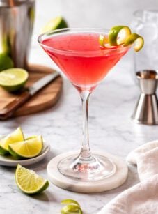 Cosmopolitan cocktail