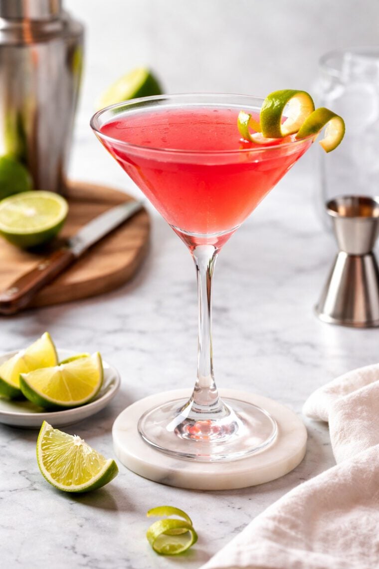 Cosmopolitan cocktail