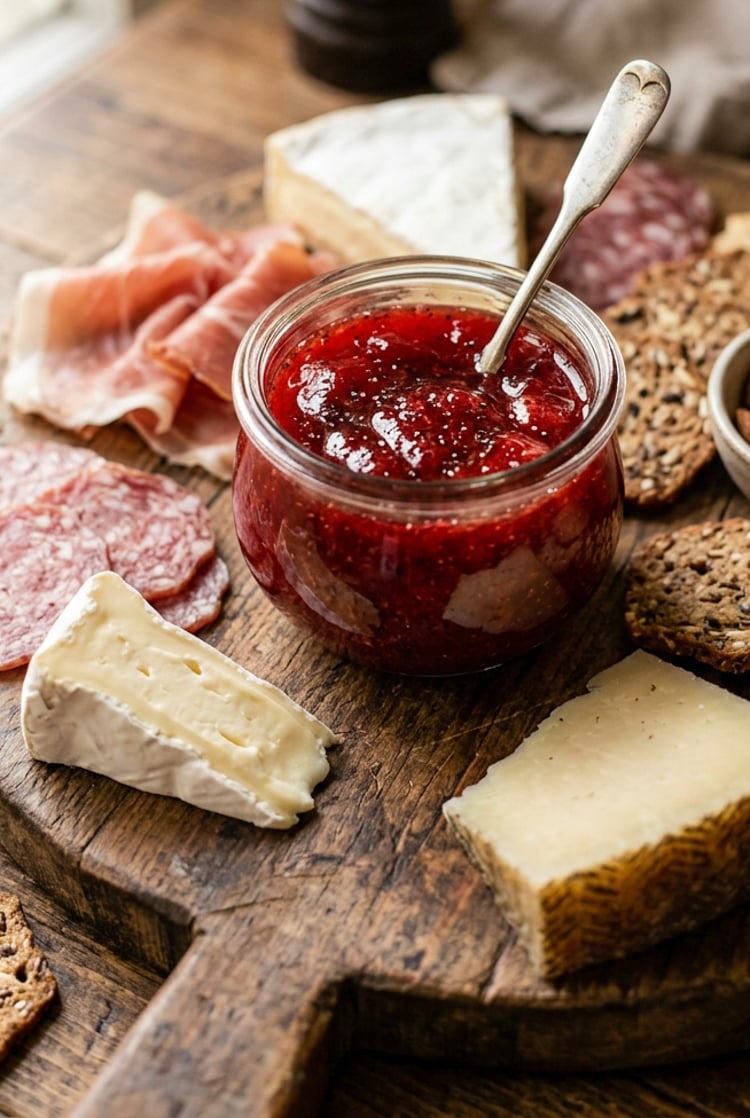 White Balsamic Strawberry Preserves