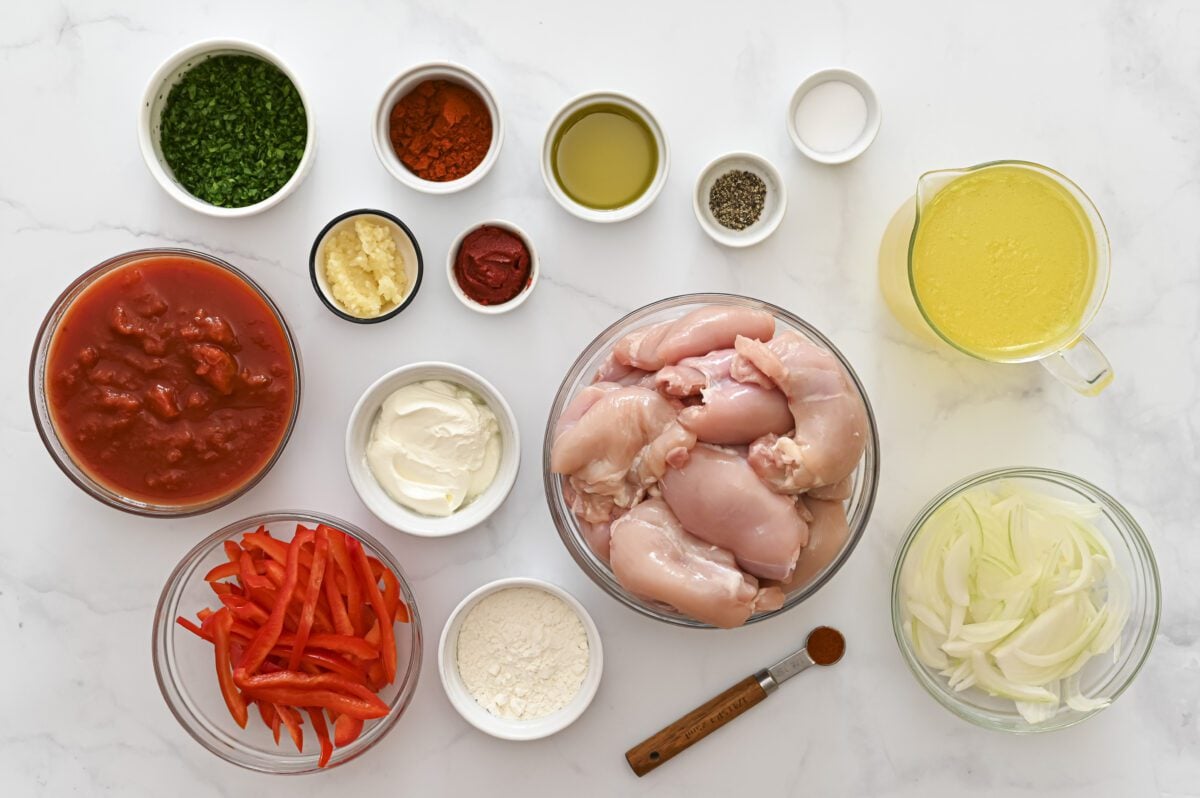 chicken paprikash ingredients 